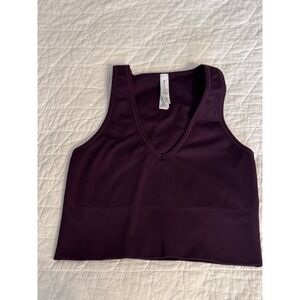 Athleta Cropped Fitted Top size small‎